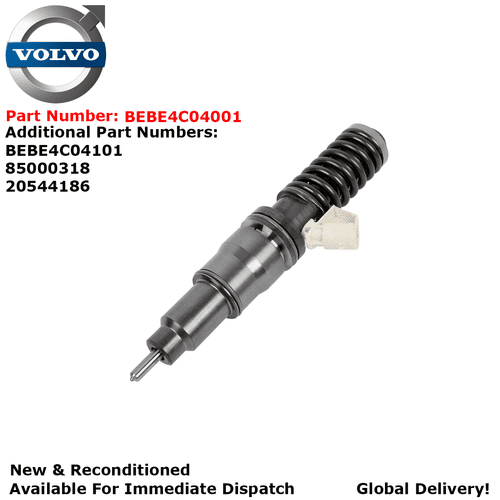 VOLVO 16FH NEW AND RECONDITIONED DELPHI DIESEL INJECTOR - BEBE4C04001